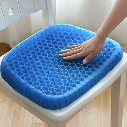 Arkis™ Orthopedic Gel Seat Cushion – Pressure Relief for Office Chair, Car Seat & Wheelchair