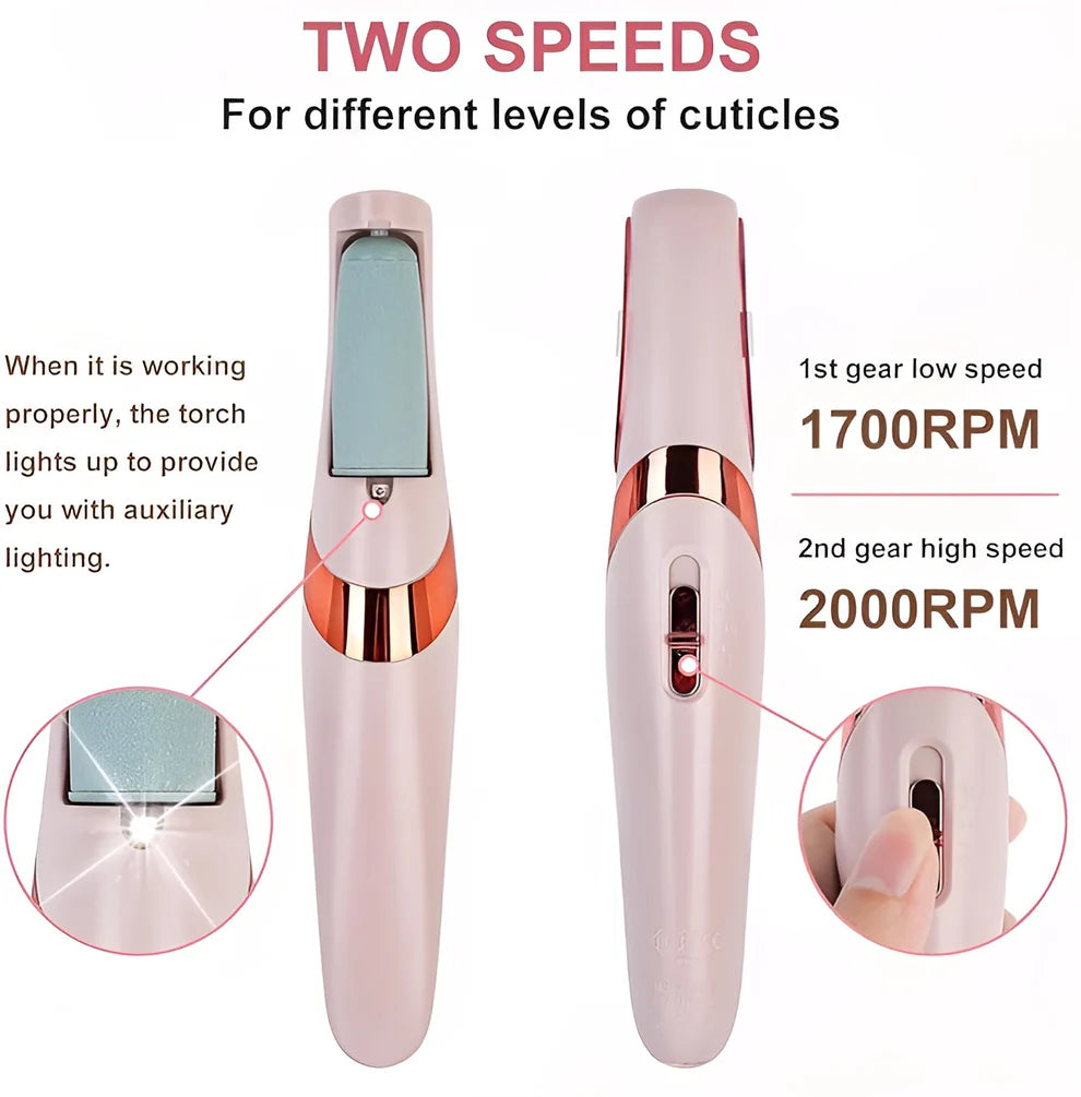 Arkis™ Pro Electric Callus Remover | Rechargeable Pedicure Device for Smooth & Crack-Free Feet