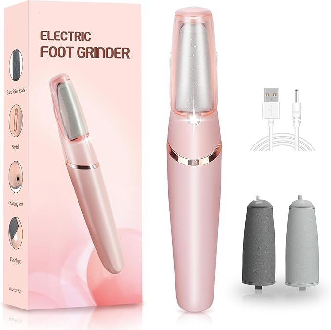 Arkis™ Pro Electric Callus Remover | Rechargeable Pedicure Device for Smooth & Crack-Free Feet