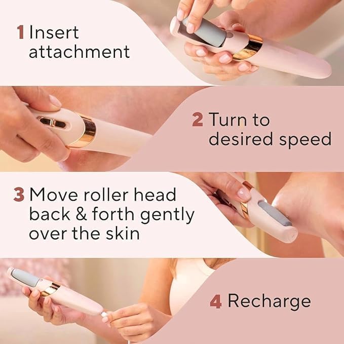 Arkis™ Pro Electric Callus Remover | Rechargeable Pedicure Device for Smooth & Crack-Free Feet