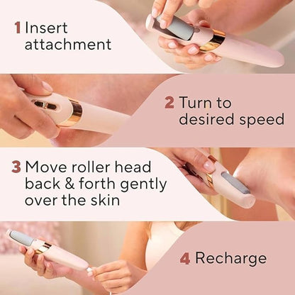 Arkis™ Pro Electric Callus Remover | Rechargeable Pedicure Device for Smooth & Crack-Free Feet